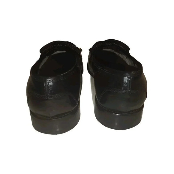 Nunn Bush Dress Shoes Men's Size 11 Black Flex Leather Closed Toe Pull On - Picture 5 of 7